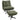 HOMCOM Loungesessel mit Hocker, 360° drehbar, Cordbezug, höhenverstellbare Fußstütze, Grün