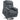 HOMCOM Aufstehsessel mit weichem Bezug, Recliner-Sessel mit Fernbedienung und Seitentaschen, Grau