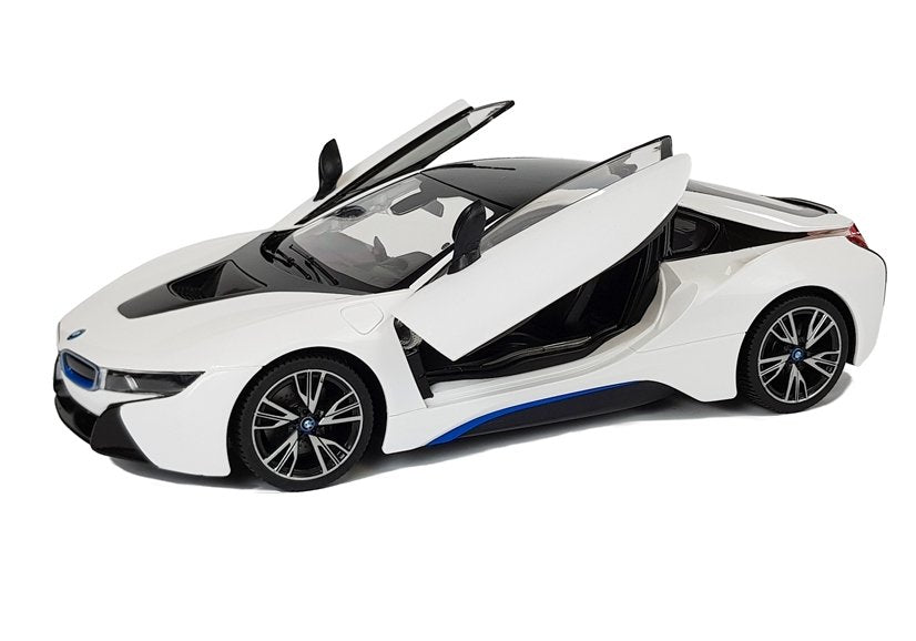 Auto R/C BMW i8 Rastar 1:14 Weiße Automatiktüren – Produktabbildung 2