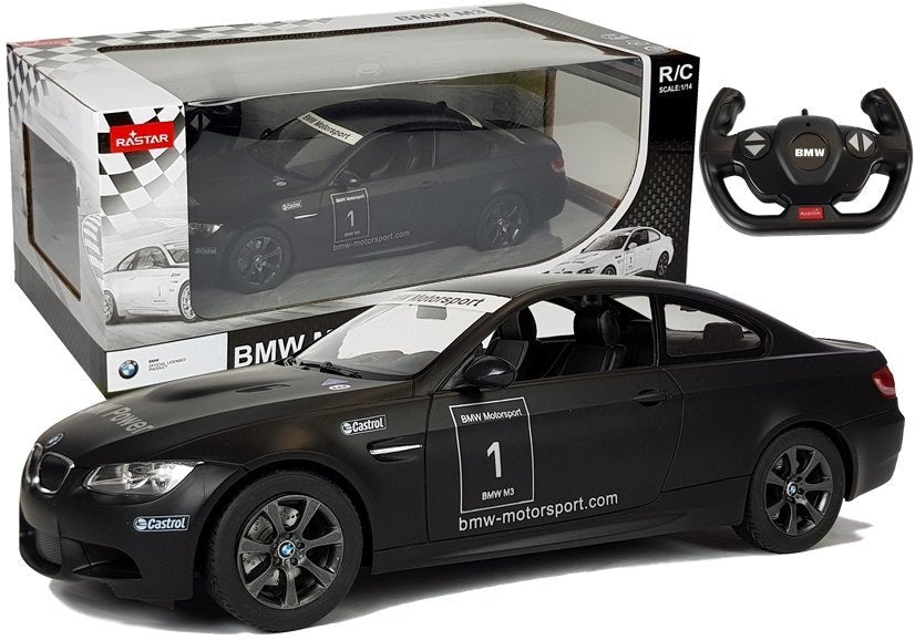 BMW M3 ferngesteuerter Sportwagen RC Rastar Schwarz 1:14