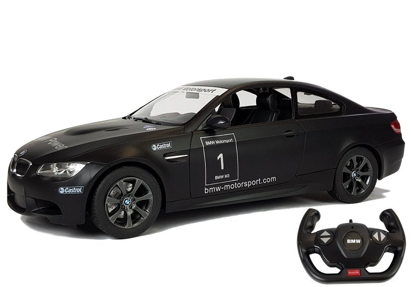 BMW M3 ferngesteuerter Sportwagen RC Rastar Schwarz 1:14 – Produktabbildung 2