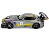 Auto R/C Mercedes AMG GT3 Rastar 1:14 Grau – Produktabbildung 6
