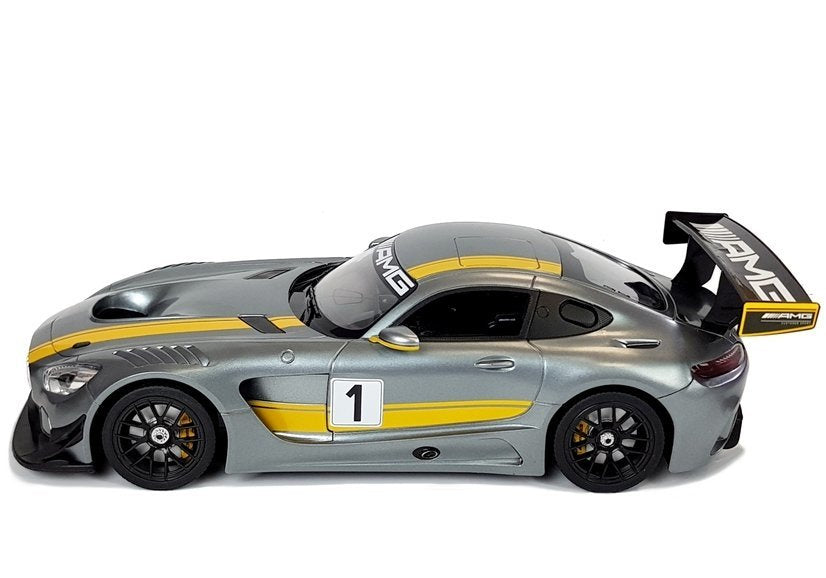 Auto R/C Mercedes AMG GT3 Rastar 1:14 Grau – Produktabbildung 6