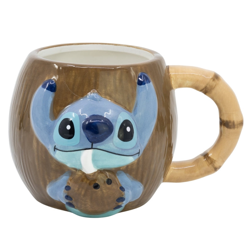 Disney Stitch - 3D Keramikbecher in Geschenkbox aus der Kollektion Coconut 325 ml