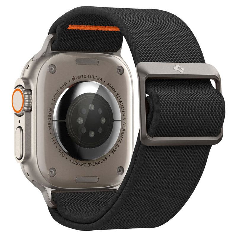Spigen Fit Lite Ultra - Armband für Apple Watch 42/44/45/49 mm (schwarz) – Produktabbildung 2