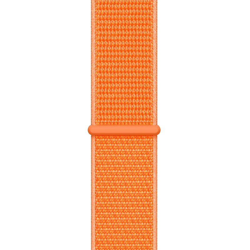 Crong Nylon - Sport- Armband für Apple Watch 38/40/41/42 mm (tropická orange) – Produktabbildung 2