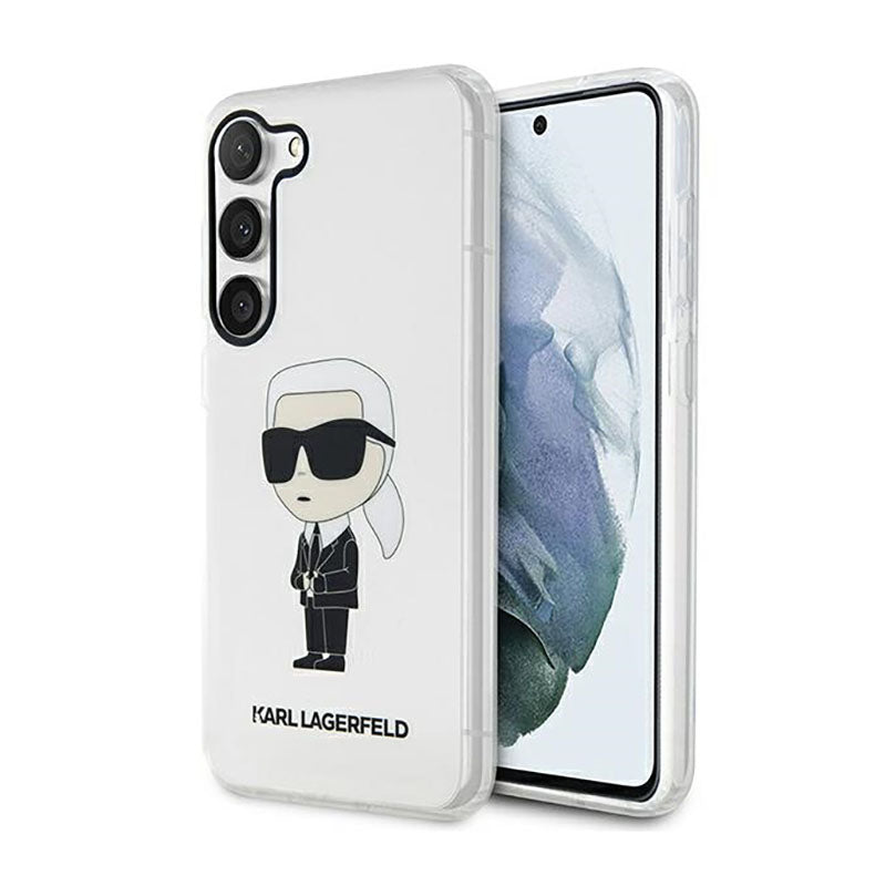 Karl Lagerfeld IML NFT Ikonik - Hülle für Samsung Galaxy S23 (transparent)