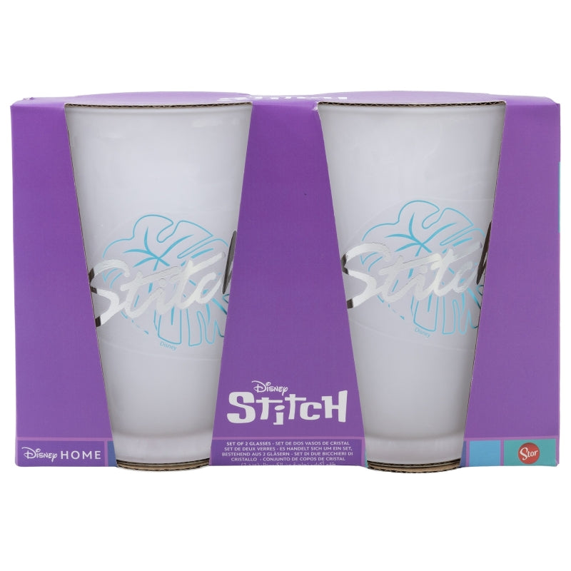 Disney Stitch - 2er-Set Gläser in dekorativen Box (490 ml)