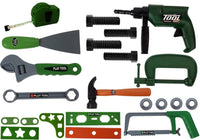 LEAN Toys DIY Werkzeugset im Koffer Grün – Produktabbildung 2
