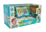 LEAN Toys Kinderkasse Blau mit Korb – Produktabbildung 7