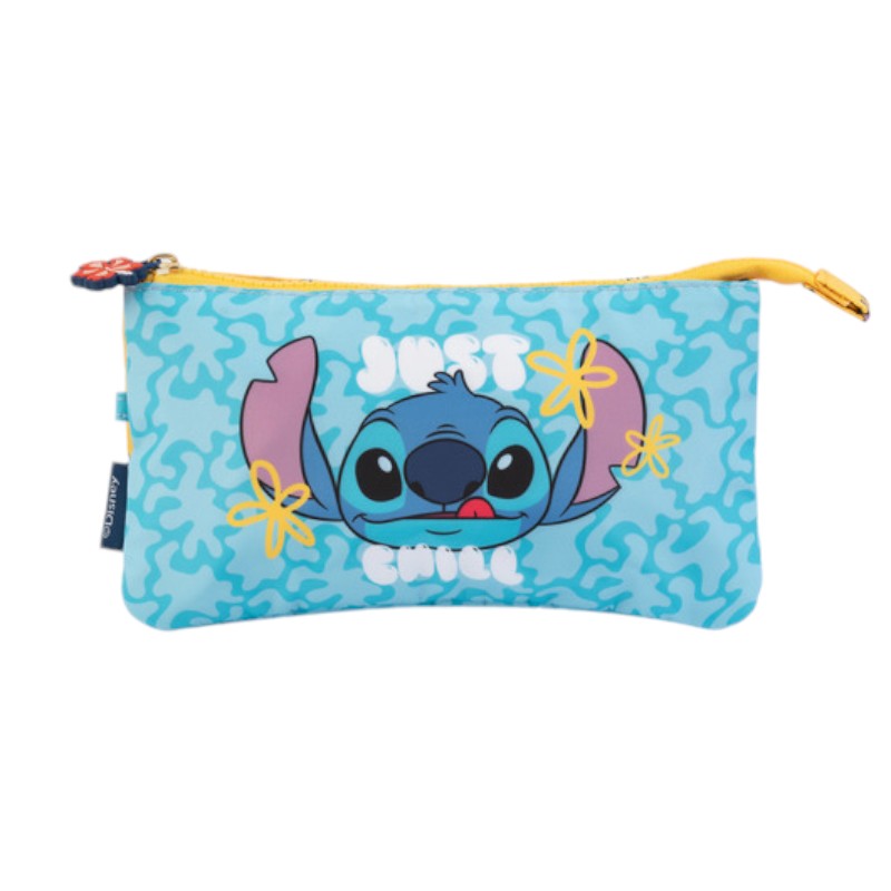 Disney Stitch - 3přihrádkový Federmäppchen aus der Kollektion Tropical