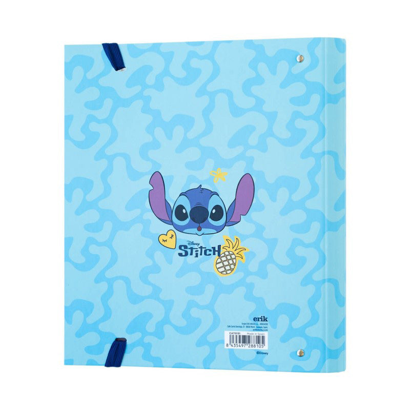 Disney Stitch - Organizer A4 aus der Kollektion Tropical (4 Ringe, Gummiband) – Produktabbildung 2