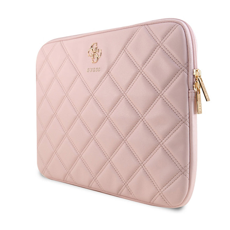 Guess Quilted 4G Sleeve – Laptop-Hülle 13" / 14" (rosa) – Produktabbildung 2