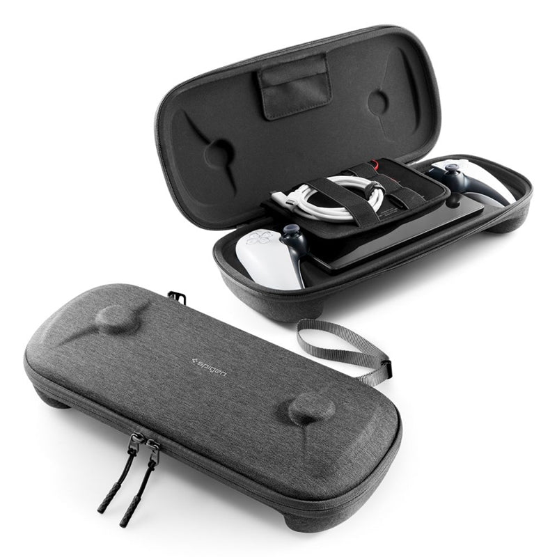 Hülle Spigen Klasden Pouch – Hülle für Sony PlayStation Portal (uhlově grau)