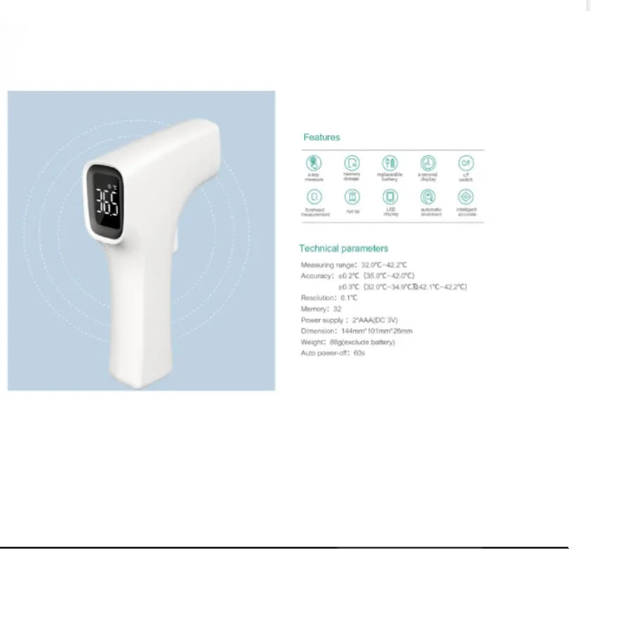 BBLOVE Infrared Thermometer Contactless
