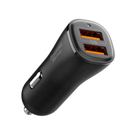 Spigen Essential EV302 – AutoLadegerät 2x USB-A 30W (schwarz)