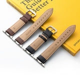 Crong Noble Band - Armband aus pravé Leder für Apple Watch 44/45/46/49 mm (mocha) – Produktabbildung 6