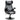 Vinsetto Gaming-Stuhl, höhenverstellbar & drehbar, Kunstleder-Bezug, klappbare Armlehnen, Schwarz+Grau