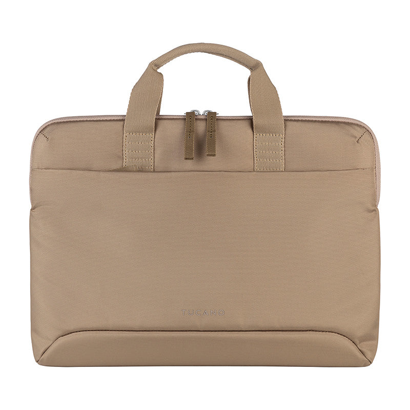 Tucano Smilza Super Slim - Tasche MacBook Pro 14” / Air 15” / Pro 13" /Air / Laptop 14” / 13” (beige)