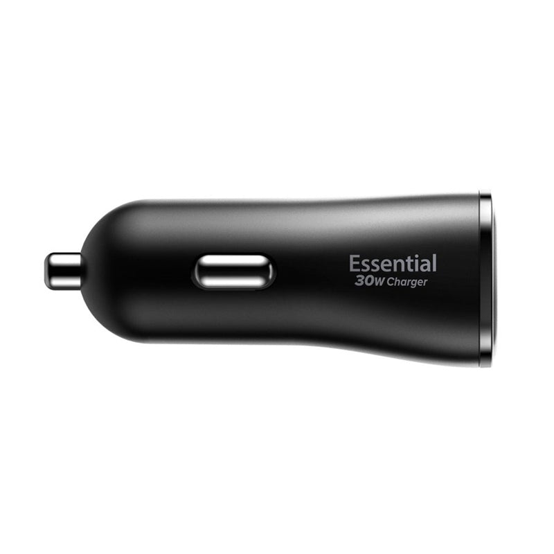 Spigen Essential EV302 – AutoLadegerät 2x USB-A 30W (schwarz) – Produktabbildung 3