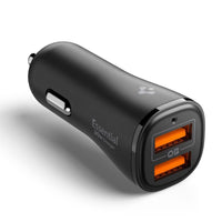Spigen Essential EV302 – AutoLadegerät 2x USB-A 30W (schwarz) – Produktabbildung 4