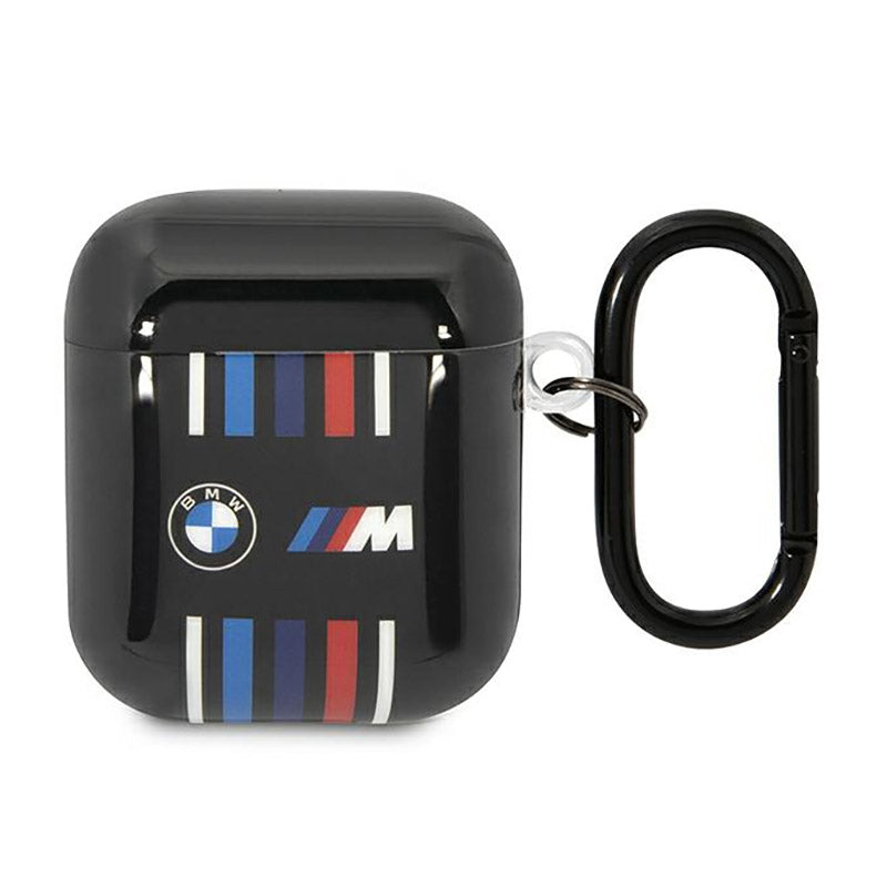 BMW Multiple Coloures Lines - Hülle für AirPods 1/2 gen (schwarz)