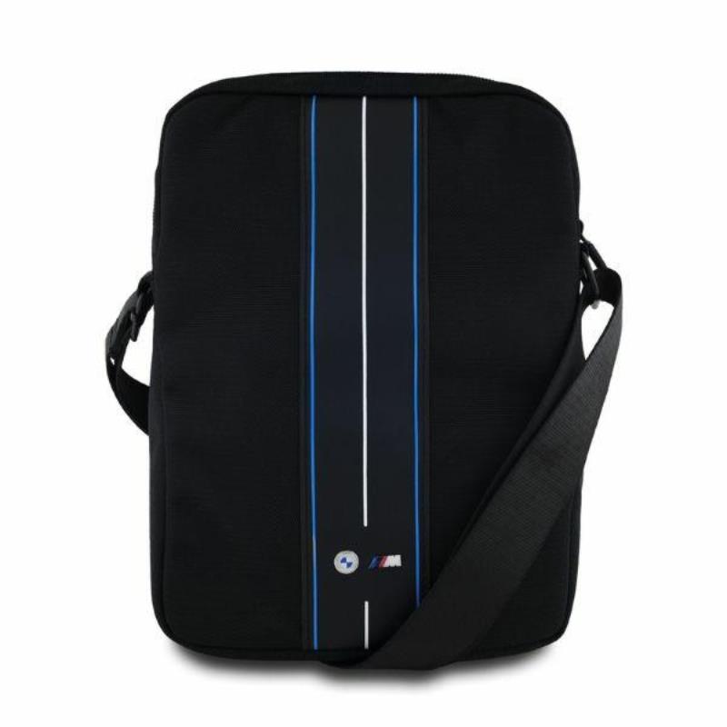BMW Nylon Blue Stripe - Bolsa para Tablet 8" (Negro)