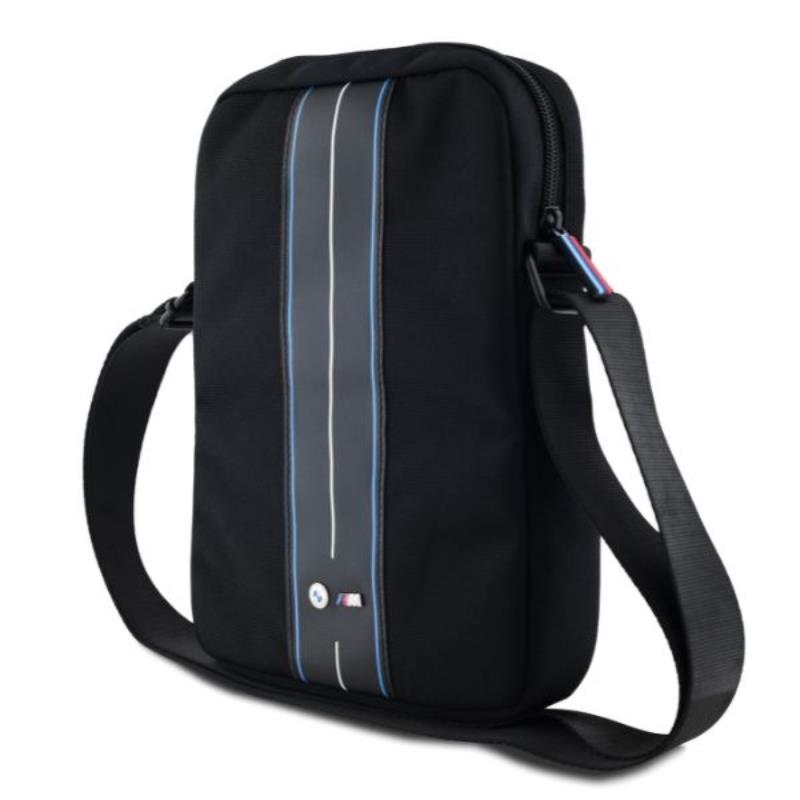 BMW Nylon Blue Stripe - Bolsa para Tablet 8" (Negro) – Produktabbildung 2