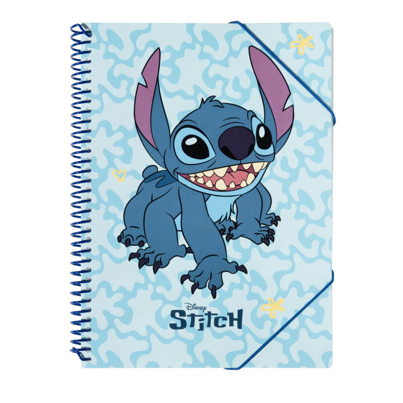 Disney Stitch - elastický Organizer A4 + 30 průhledných listů