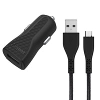 Energizer HardCase - Autoladegerät USB-A 1A + Kabel Micro USB (schwarz)