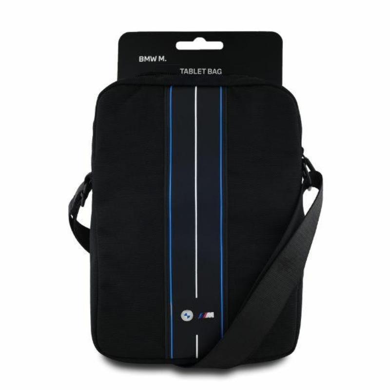 BMW Nylon Blue Stripe - Bolsa para Tablet 8" (Negro) – Produktabbildung 4