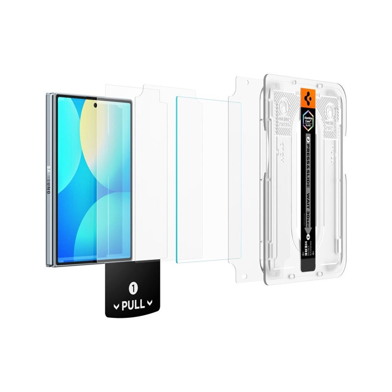 Spigen GLAS.TR EZ Fit Pro AC HD 2-Pack - gehärtetes Glas für Samsung Galaxy aus Fold 8 (2 Stk.) – Produktabbildung 2