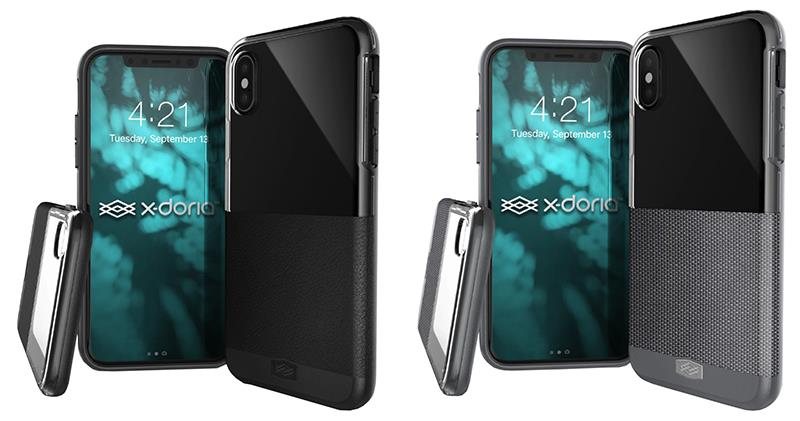 X-Doria Dash - Hülle für iPhone X (schwarz Leder) – Produktabbildung 7