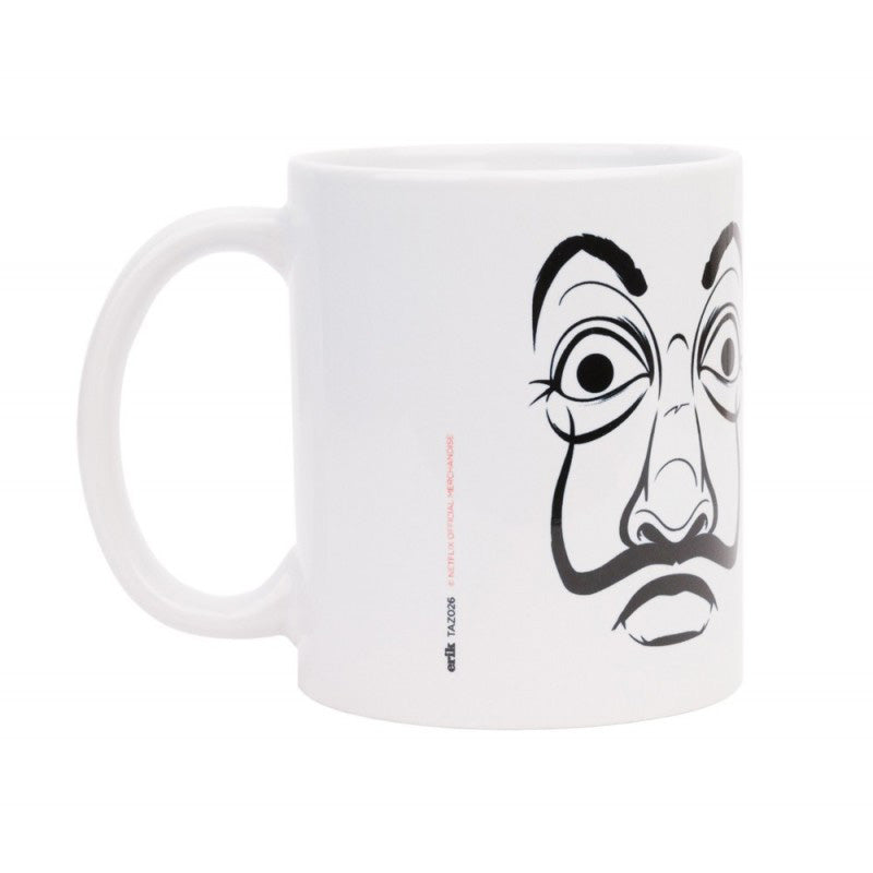 Jiný La Casa De Papel - Keramikbecher in Geschenkbox 330 ml (Maska La Casa De Papel)