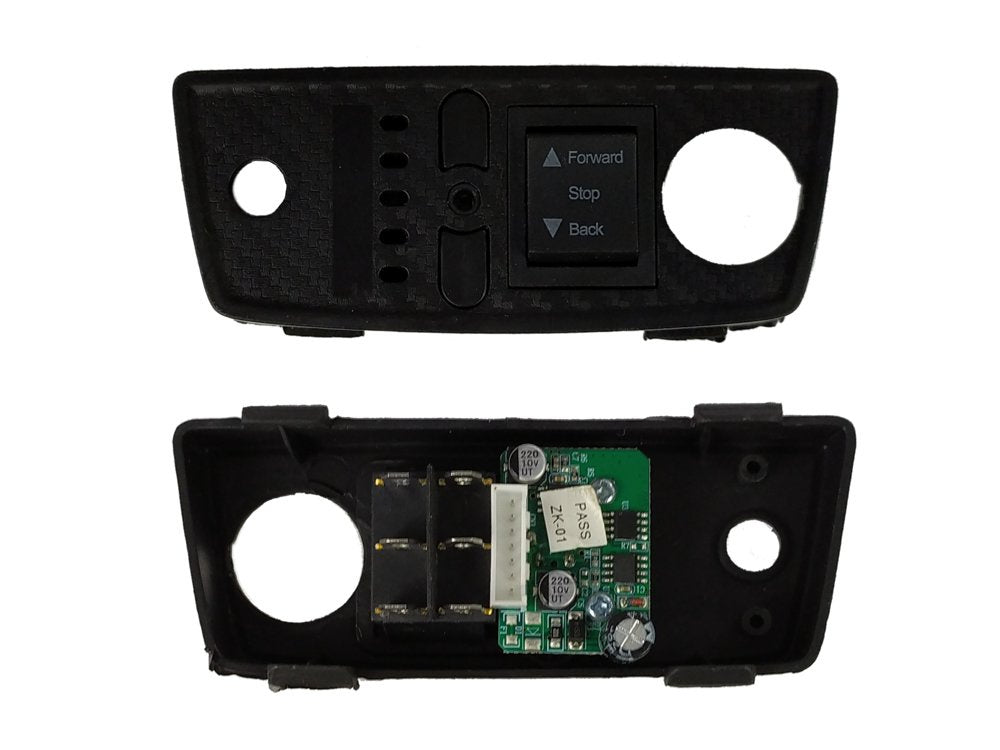 LEAN CARS Musikpanel für das Auto mit einer Batterie mit einem Schalter