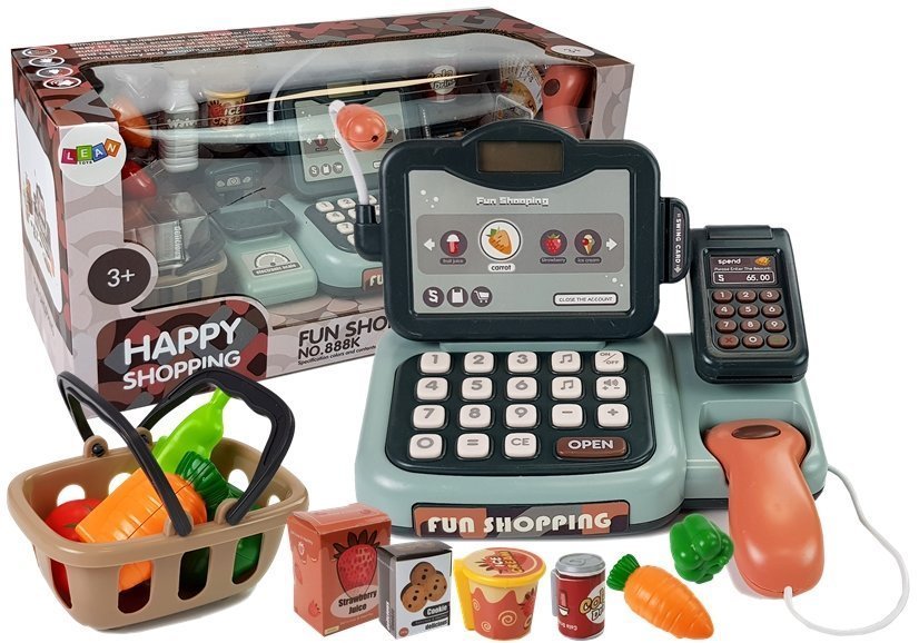 LEAN Toys Registrierkasse-Shop-Kit mit Mikrofonsound – Produktabbildung 7