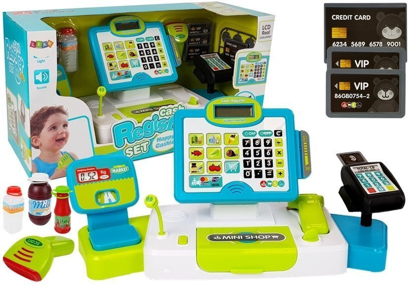LEAN Toys Kassen-Touch-Scale-Kartenleser