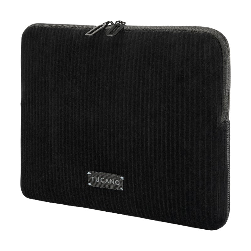 TUCANO Velluto 2 - Hülle für MacBook Air 13" (M5/M4/M3/M2/M1/2026-2018) / Pro 13" / Laptop 12" (schwarz) – Produktabbildung 2