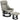 HOMCOM Relaxsessel Massagefunktion Fernsehsessel mit Seitentasche, Kunstleder, Grau