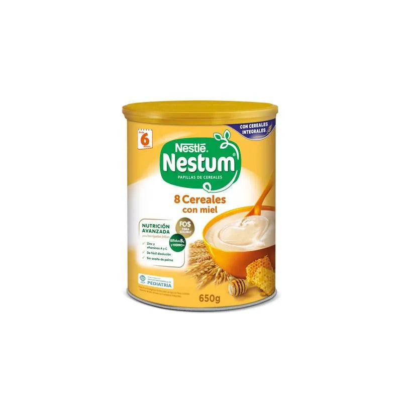 Nestle Nestlé Nestum 8 Cereales y Miel 650g