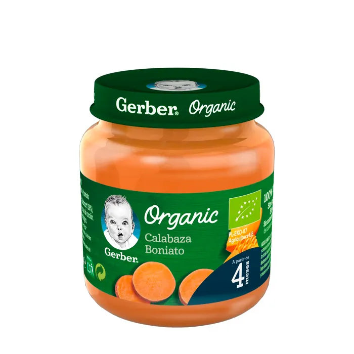 Gerber Organic Kürbis und Süßkartoffel 125g