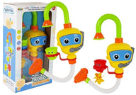 LEAN Toys Roboter-Taucher Badewasserfall