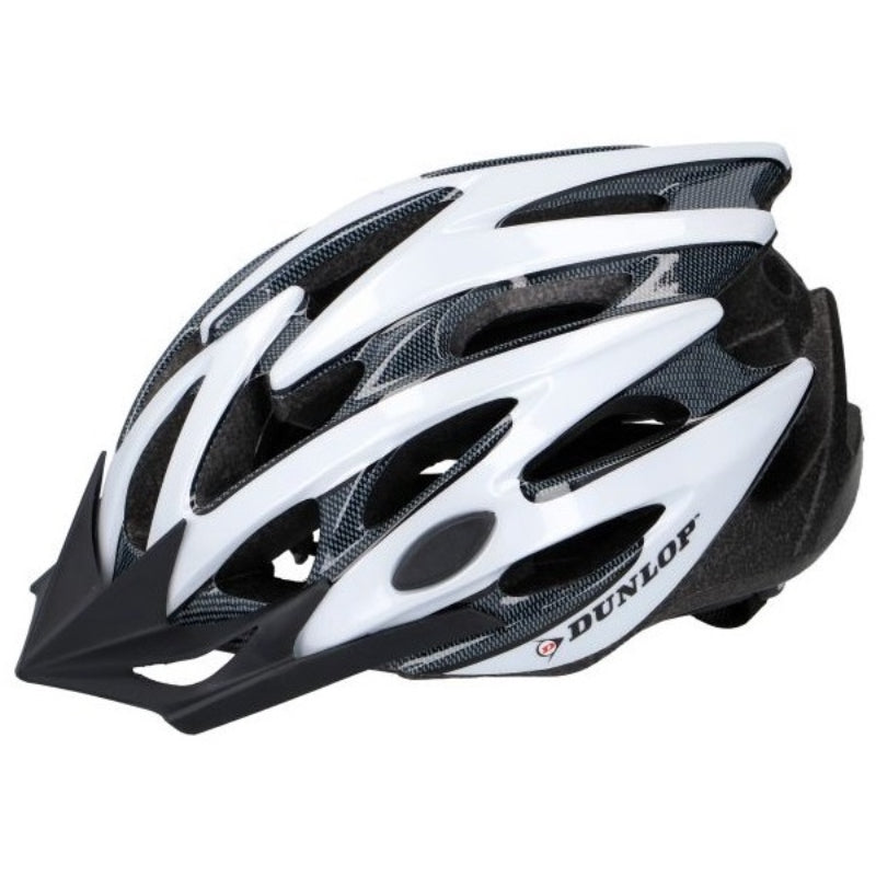 Dunlop - Fahrrad- Helm MTB r. S (weiß a schwarz)