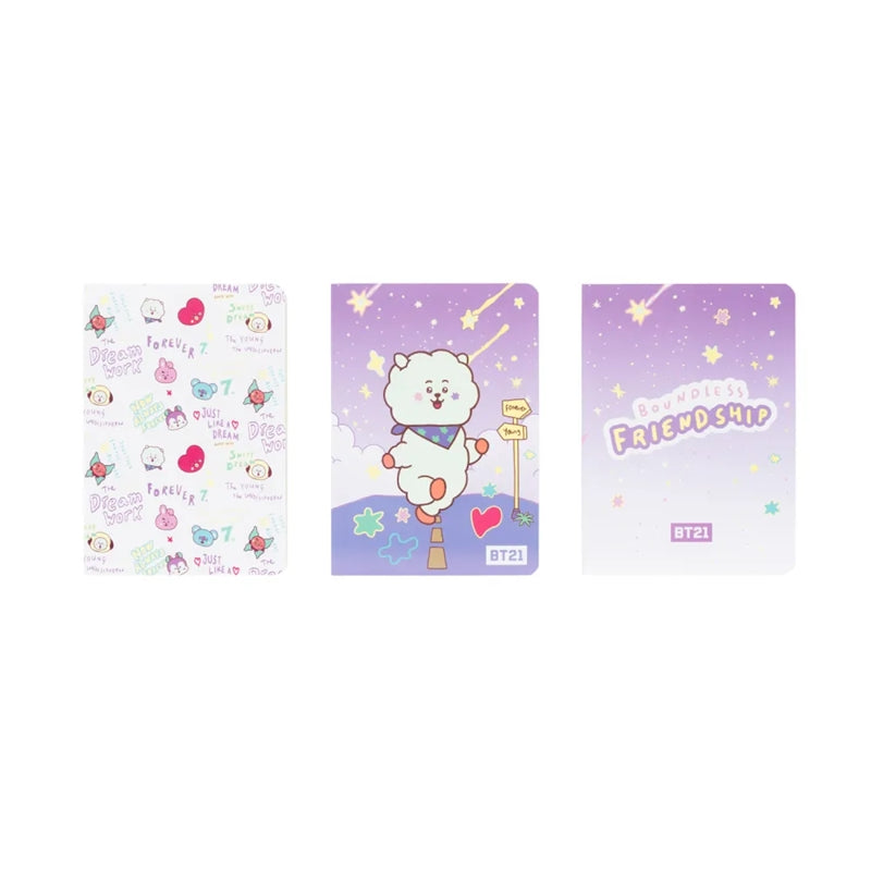 BT21 - Set Hefte A6 RJ (3 Stück) – Produktabbildung 2