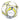 Dunlop - Mini Trainings- Fußball- Ball für Kinder 32 panelů Größe 2 (weiß/gelb)