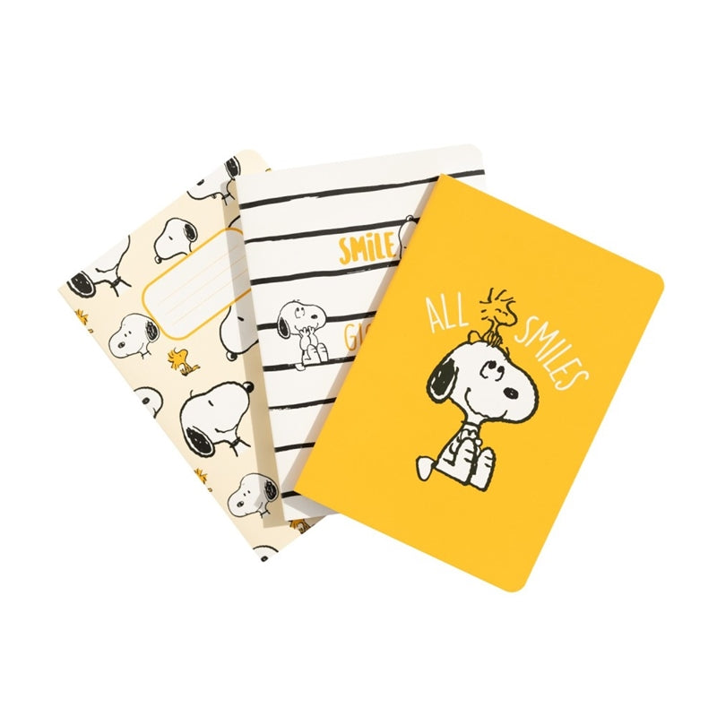 Snoopy - Set Hefte A6 aus der Kollektion Lazy Days (3 Stück)