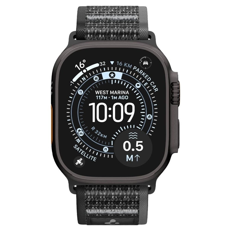 Spigen Athlex Air 2 - Armband für Apple Watch 44/45/46/49 mm (aktivní schwarz / grau) – Produktabbildung 2