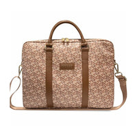 Guess GCube Stripes Computer Bag - Tasche für 16" Laptop (braun)