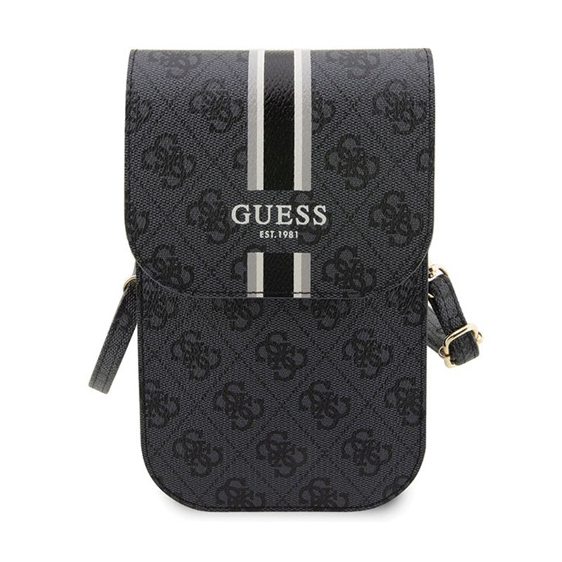 Guess 4G Stripes - Crossbody-Handytasche (schwarz) – Produktabbildung 2