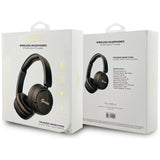 Guess Metal Logo Script - kabellose Over-Ear- Kopfhörer Bluetooth V5.3 (schwarz) – Produktabbildung 4